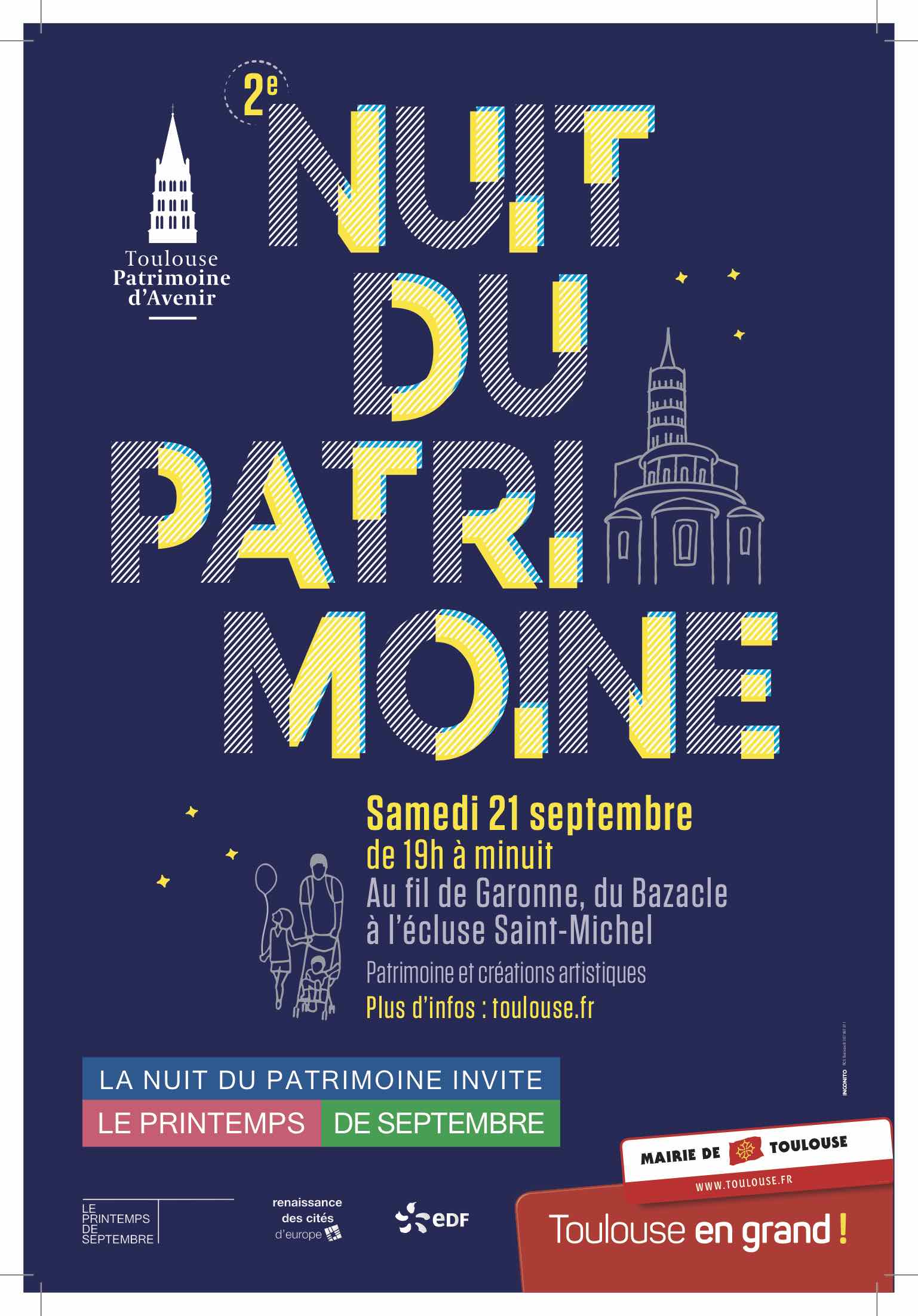 Le printemps de septembre imagine, pour Toulouse, la Nuit du Patrimoine Toulouseblog.fr Le printemps de septembre imagine, pour Toulouse, la Nuit du Patrimoine Toulouseblog.fr