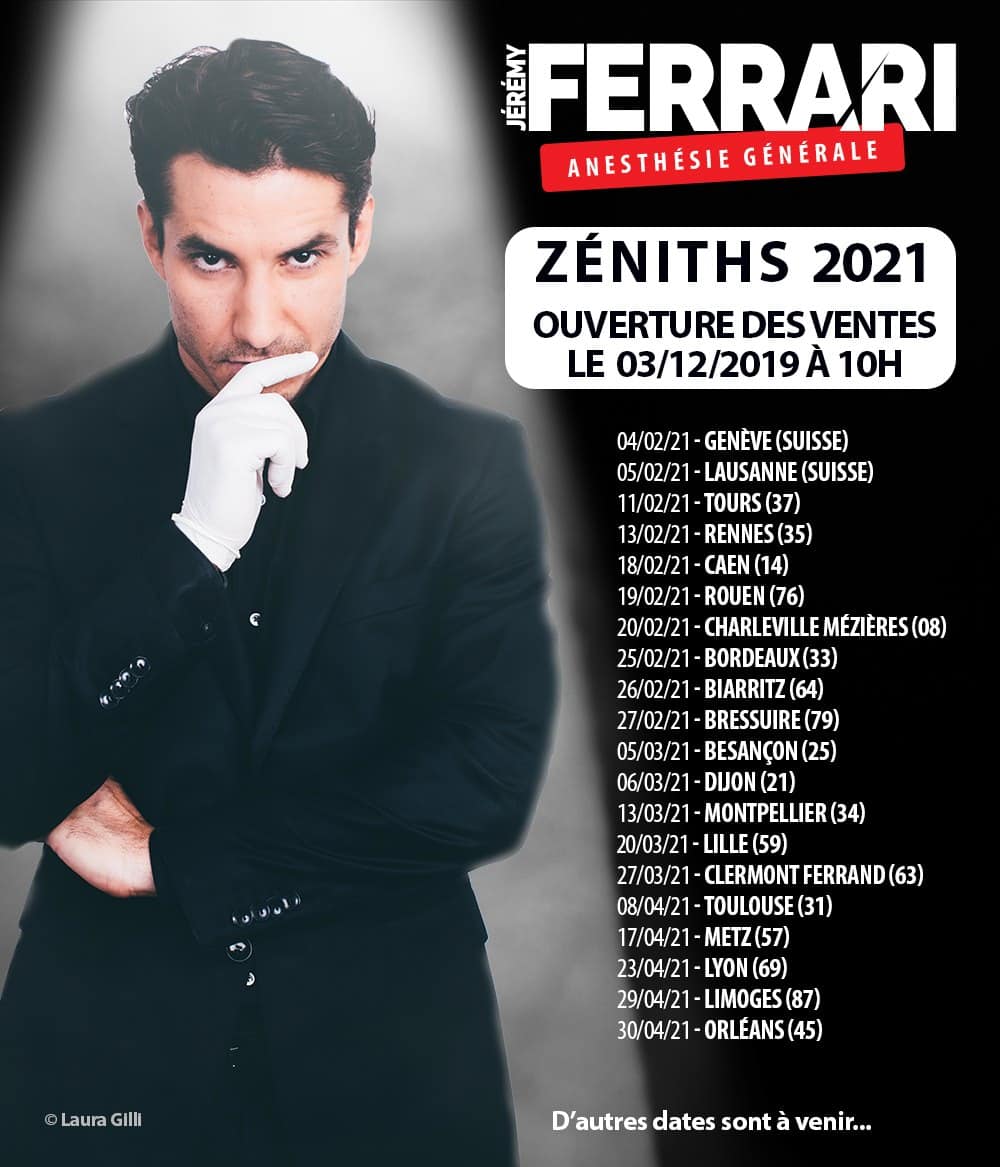 Jeremy Ferrari Spectacle Clermont Ferrand Report du spectacle de Jérémy Ferrari en septembre à Toulouse -  Toulouseblog.fr