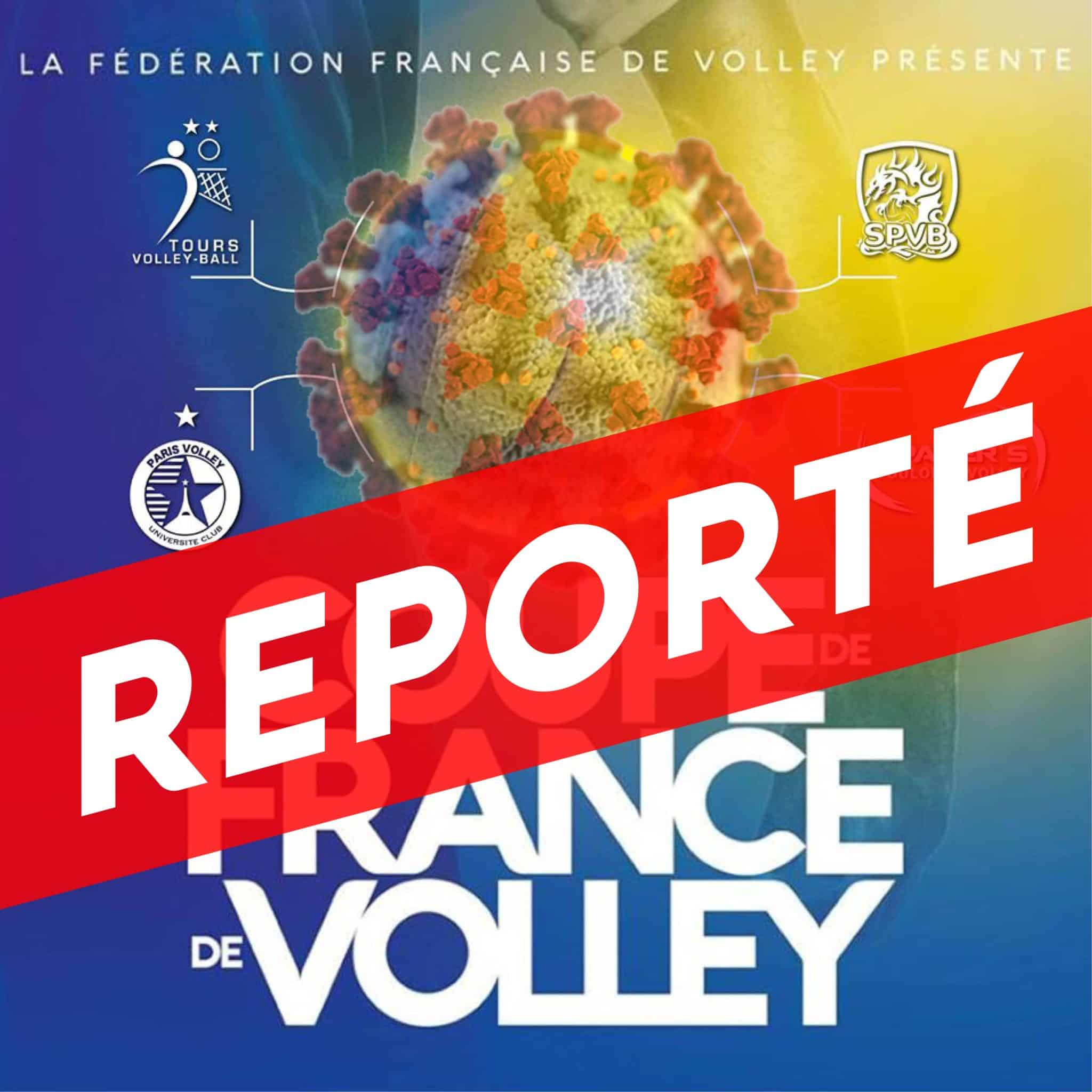 Volley Le FINAL Four de la Coupe de France reporté ! Toulouseblog.fr