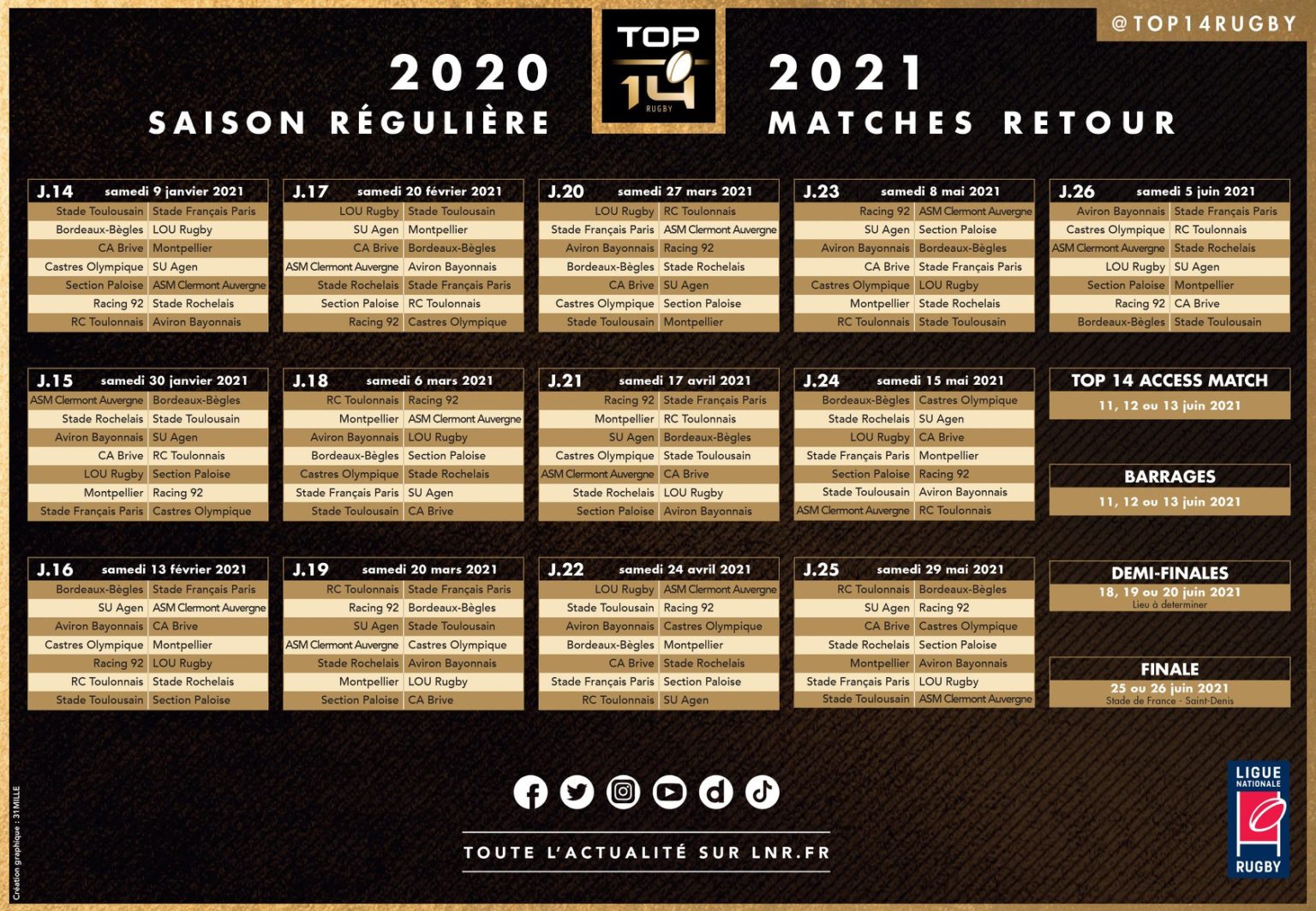 Stade Toulousain Billetterie Calendrier