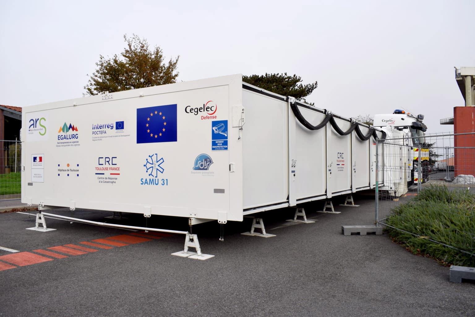 Toulouse. L’hôpital mobile, unique en Europe, déployé à Bayonne
