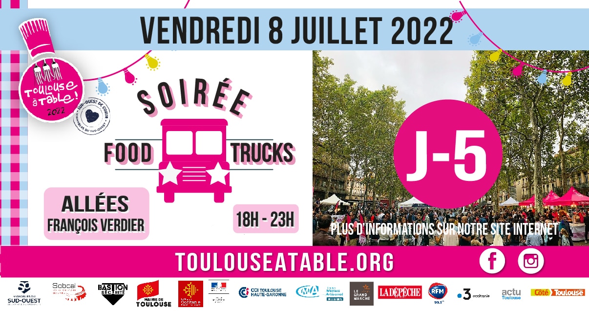 Food Trucks evening in Toulouse