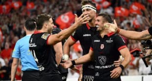 Le bonheur des joueurs du Stade bien présents ce soir comme tout au long de la saison