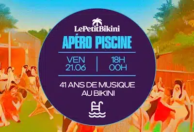 Les apéros piscine : 41 ans de musique au Bikini