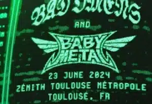 babymetal au zénith