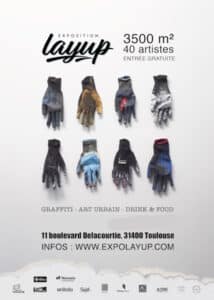 Expo d’art urbain LayUp du 02 mai au 07 juillet à Toulouse