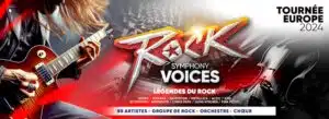 ROCK SYMPHONY VOICES au Zénith de Toulouse Métropole en novembre 2024