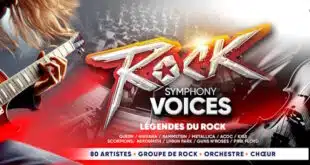 ROCK SYMPHONY VOICES au Zénith de Toulouse Métropole en novembre 2024