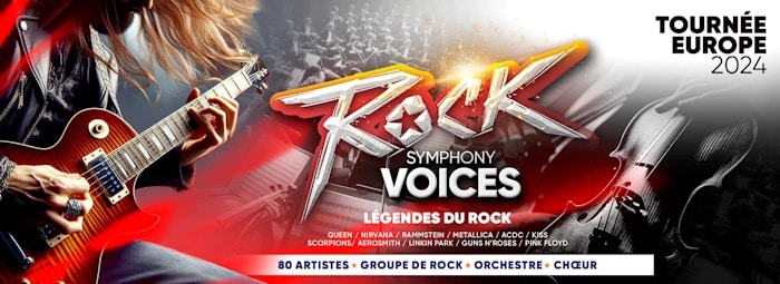 ROCK SYMPHONY VOICES au Zénith de Toulouse Métropole en novembre 2024