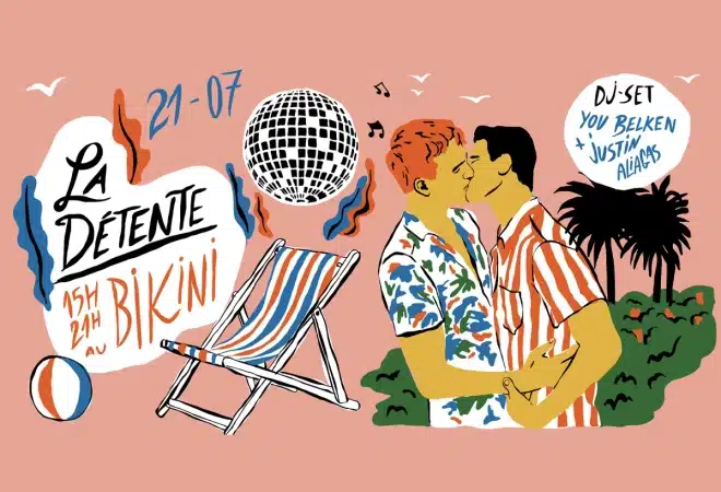 La Détente Pool Party le 21 juillet à 15h00 au petit bikini