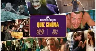 Les Apéros quiz du Petit Bikini : Cinéma !