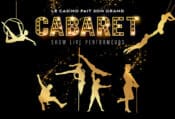 LE CASINO BARRIERE FAIT SON GRAND CABARET SHOW LIVE le 12 octobre 2024 pour ses 17 ans, réservez vite le spectacle avec ou sans diner
