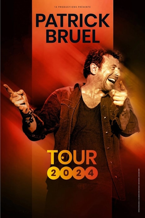 Patrick Bruel Au Zénith de Toulouse Métropole le 12 décembre 2024 à 20hoo