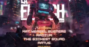 KARNAGE - La French : MAT WEASEL BUSTERS-RADIUM-THE SICKETS SQUAD-RATUS-SNAIL le 19 juillet au Bikini