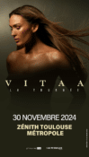 VITAA en concert au Zénith de Toulouse Métropole le 30 novembre 2024 à 20h00