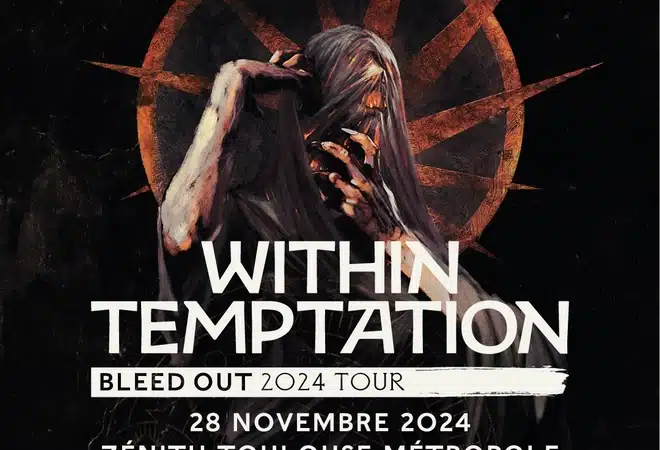 WITHIN TEMPTATION au Zénith de Toulouse Métropole 28 novembre à 20H00
