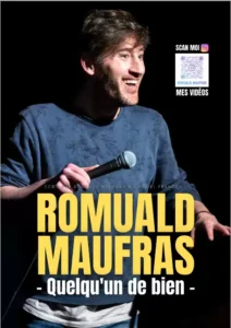 Romuald Maufras : Quelqu'un de bien au théâtre des 3T le 30 janvier 2025 à 20h