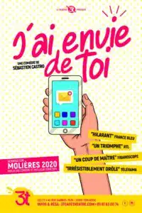 J’ai envie de toi, pour 2 séances en juillet 2024 au théâtre des 3T