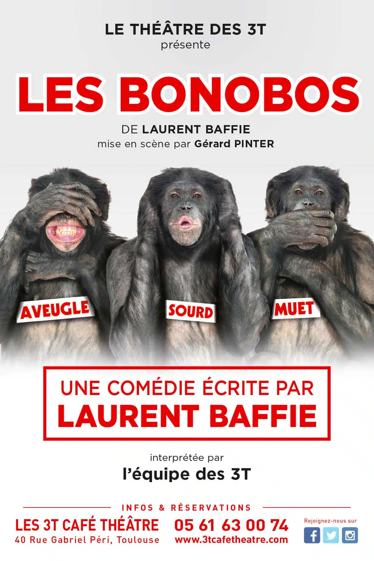 Les Bonobos, pour 3 dates au théâtre des 3T en juillet 2024