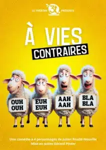 A vies contraires pour plusieurs dates au théâtre des 3T en 2024 et 2025