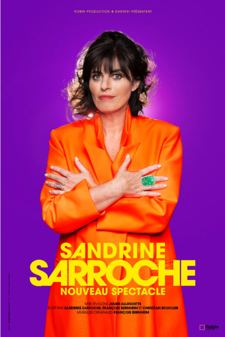 Concours : Gagnez vos places pour Sandrine Sarroche le mercredi 28 janvier 2026 à 20h30 au Casino Théâtre Barrière de Toulouse