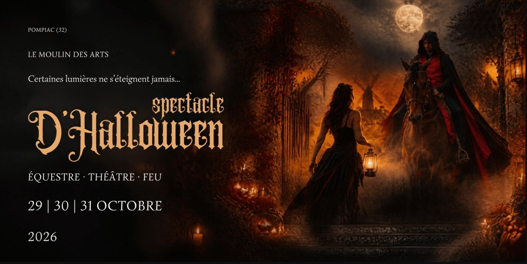 Halloween près de Toulouse : Le Spectacle Équestre et Enflammé Incontournable d’Arion Horse Show