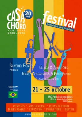 Le Festival Casa de Choro célèbre ses 20 ans au cœur de Toulouse !