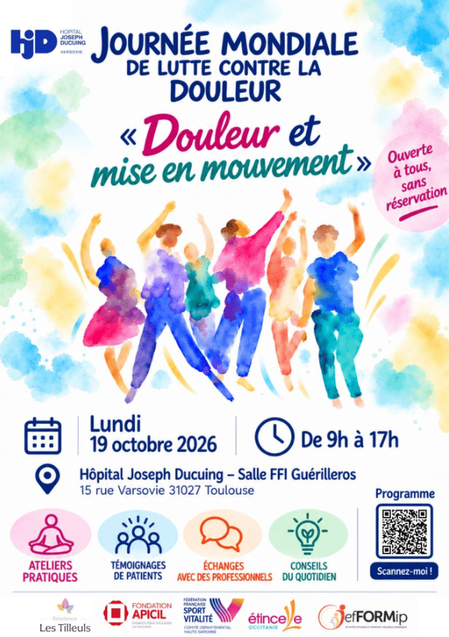 Événement santé à Toulouse : L’Hôpital Joseph Ducuing donne de la voix pour la Journée Mondiale de Lutte contre la Douleur