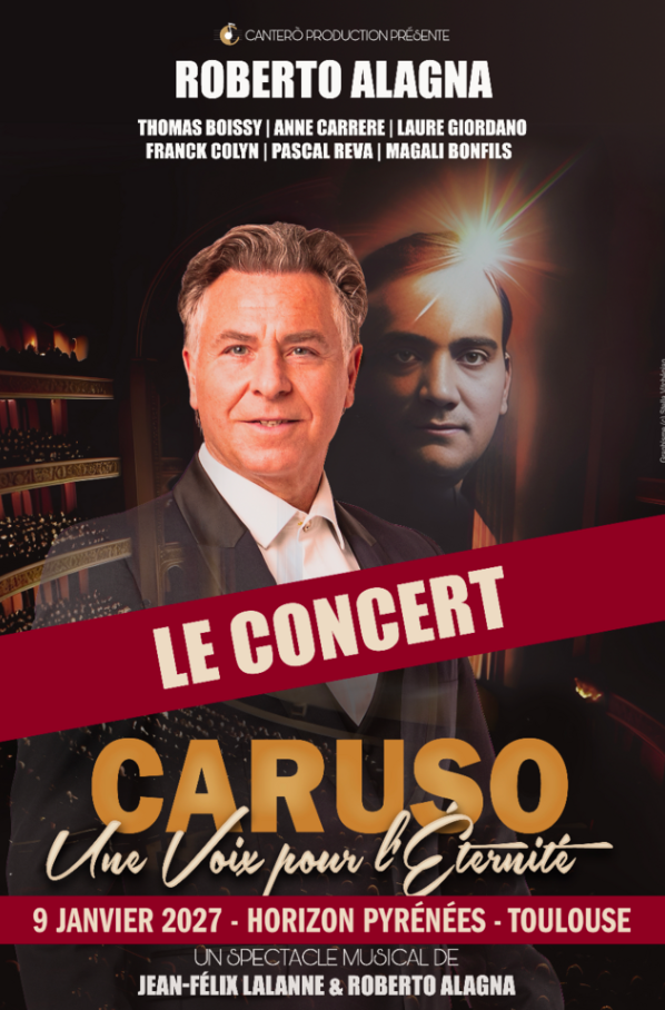 Événement près de Toulouse : Roberto Alagna fait revivre le mythe Caruso à la Salle Horizon Pyrénées