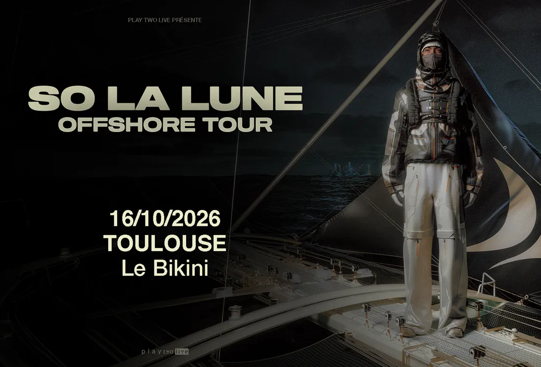 Rap à Toulouse : So La Lune sera sur la scène du Bikini le 16 octobre 2026 !